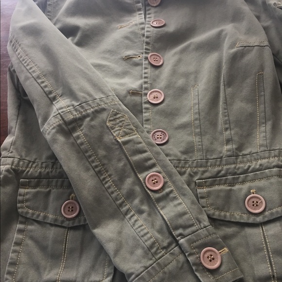 Marc Jacobs green military jacket - Picture 7 of 8